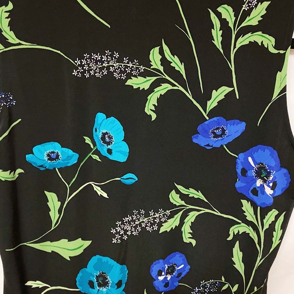 Calvin Klein Flower Blouse - Picture 15 of 16